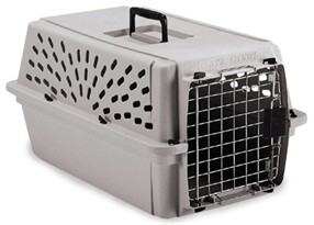 Petmate Pet Shuttle Kennel Medium upto 15lbs - Mouse Gray