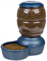 Petmate Replendish Feeder with Microban (10 lb) - Pearl Peacock Blue