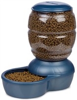 Petmate Replendish Feeder with Microban (18 lb) - Pearl Peacock Blue