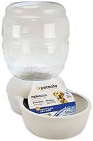 Petmate Replendish Waterer with Microban 4 Gallon - Pearl White