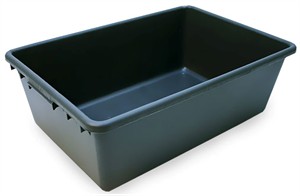 Petmate Tote Bin Large - Gray