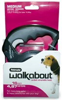 Petmate Walkabout Cord Medium - Black