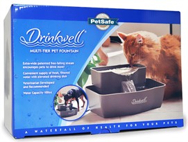 PetSafe Drinkwell Multi-Level Plastic Fountain