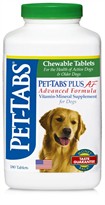 Pet-Tabs PLUS Daily Vitamin and Mineral Supplement for Dogs (180 Tabs)