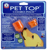 Pet Top Combo Pack - Portable Drinking & Short Neck Adapter