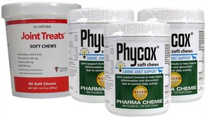 3-PACK PhyCox Soft Chews (360 Soft Chews) + FREE JOINT TREATS!
