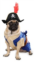 Pirate Pup Dog Costume - XLARGE