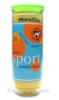 Planet Dog Squeaky Tennis Ball Canister