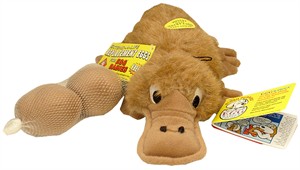 Kyjen Puzzle Egg Babies Platypus Dog Toy (5 Eggs)