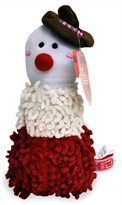 Dogit Shaggy Plush Snowman