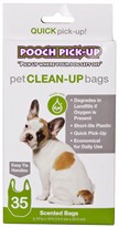 Pooch Pick-Up Bags w/ Cornstarch (35 bags)