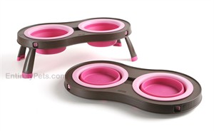 Popware Pet Feeder (Large - Pink)