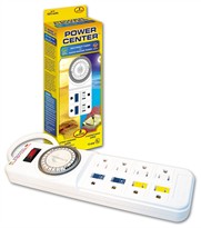 Power Center Day-Night Timer (8 Outlets)