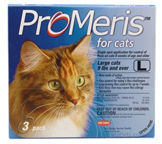 3 Pack ProMeris for Cats 9 lbs and over 