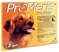 3 Pack ProMeris for  Dogs  55 - 88 lbs