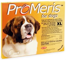 6 Pack ProMeris for  Dogs 88 - 110 lbs