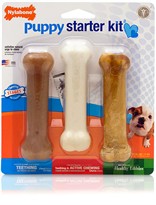 Nylabone Puppy Starter Kit - 3 REGULAR Size Bones (4.5")