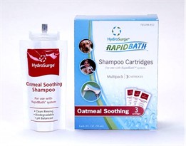 HydroSurge Rapidbath Shampoo Oatmeal Soothing Cartridges (3 Pack)