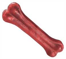Ranch Rewards Rawhide Dog Chews Beef Flavor Pressed Bone (8")