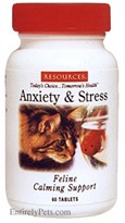 RESOURCES Feline  Anti-Anxiety & Calming Formula (60 Tabs)