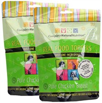 2-Pack Real Food Toppers Pure Chicken Breast (8 oz) 