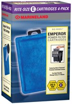 Marineland Emperor Power Filter Cartridges Rite-Size E (4 pk)