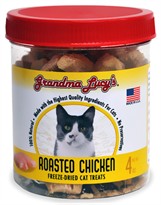 Grandma Lucy's Freeze-Dried Roasted Chicken Cat Treats (4 oz)