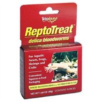 TetraFauna ReptoTreat Delica Bloodworms (1.69 oz)