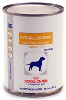 ROYAL CANIN Veterinary Diet CANINE Hypoallergenic Selected Protein ADULT PD (13.6 oz)