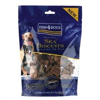 Sea Biscuit Squares Crunchy Treats for Dogs