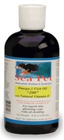 Sea Pet Omega-3 Fish Oil "200" w/ Natural Vitamin E (8 fl. oz.)