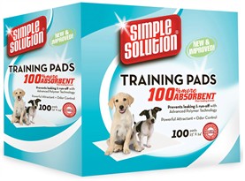 Simple Solution Economy Puppy Training Pads (100 Pad Pack 22" x 22")