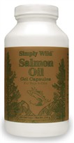 Simply Wild Salmon Oil Gel Capsules (250 Caps)