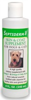 Septiderm-V Skin & Coat Supplement - 8 oz.