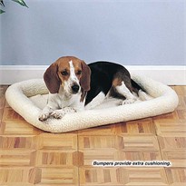 Slumber Pet Sherpa Crate Bed (35.75 x 22.75 In)