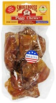 Smokehouse Pig Ears Dog Treats (6 pack)