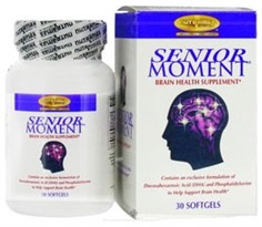 Senior Moment Brain Health Supplement (30 Softgels)