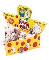 Spotnips 2" Furry Mice Cheesebox (60 ct.)