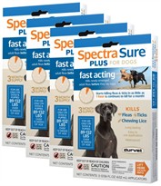 12 MONTH Spectra Sure Plus IGR for Dogs 89-132 lbs