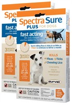 6 MONTH Spectra Sure Plus IGR for Dogs 0-22 lbs