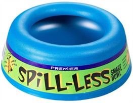 Premier Spill - Less Bowls 8" Blue