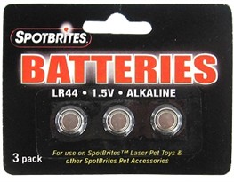 SpotBrites Laser Replacement Batteries 3-PACK (1.5V)