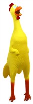 Kyjen Squawkie Talkies Chicken Dog Toy