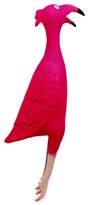 Kyjen Squawkie Talkies Flamingo Dog Toy