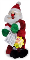 Squeaker Mat Dog Toy - Santa Medium