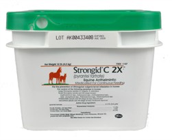 Strongid C 2X Pyrantel Tartrate 2.11% for HORSES (10 lbs)