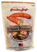 Grandma Lucy's Freeze-Dried Sweet Potato Dog Treats (12 oz)