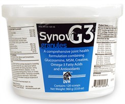 SynoviG3 GRANULES for dogs and cats (960 gm) by DVM