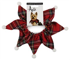 Aria Holiday Tartan Scrunchy
