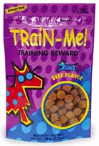 Crazy Dog Train-Me! Training Treats Beef Flavor (3.52 oz)